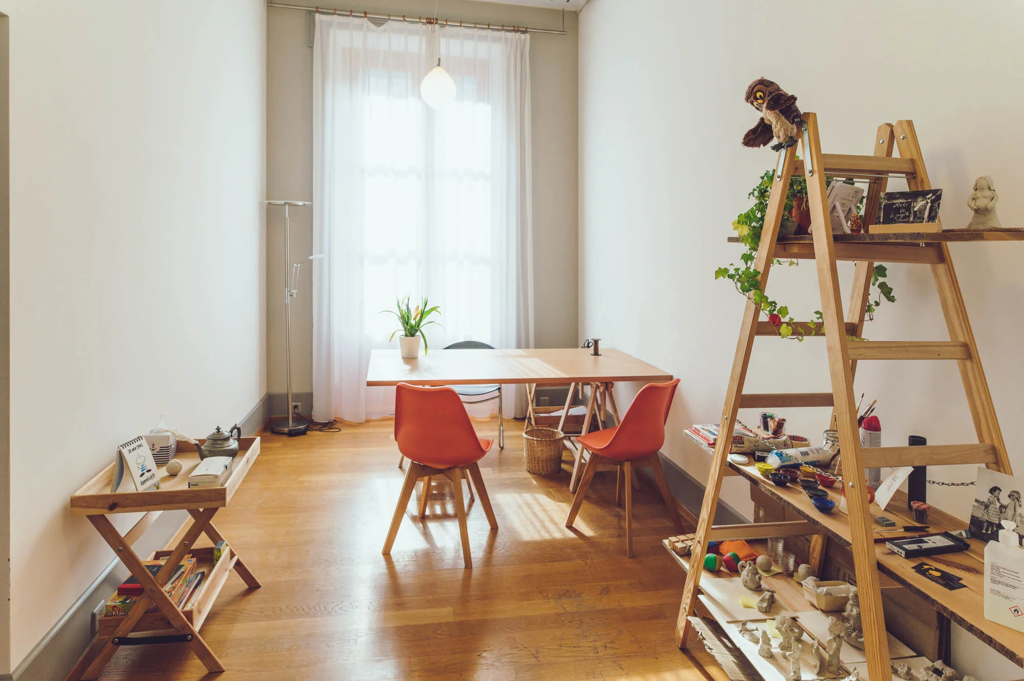 Salle d'art thérapie au Centre Enfance et Famille