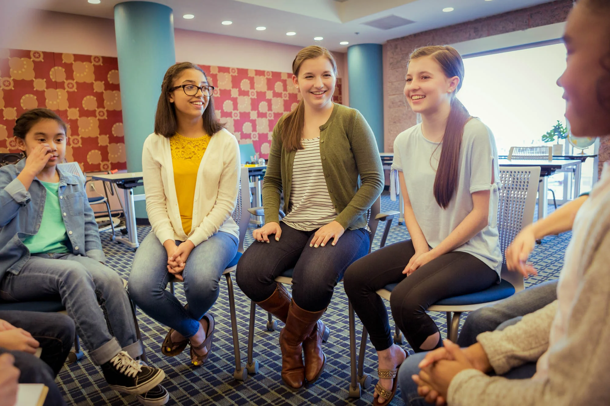 Groupe de compétence sociales au Centre Enfance et Famille